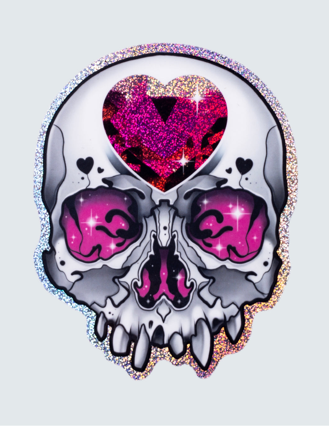 Sticker “Heart Skull”